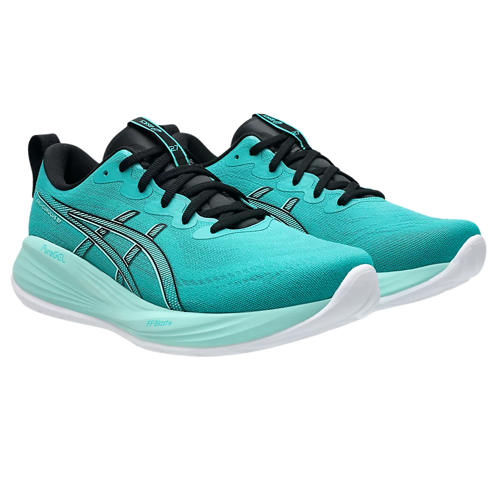 ASICS Gel-Cumulus 27 Mens FOOTWEAR - Mens Neutral WAVE TEAL / ILLUMINATE MINT