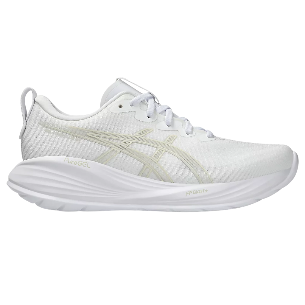 ASICS Gel-Cumulus 27 Womens FOOTWEAR - Womens Neutral WHITE / LAKE GREY