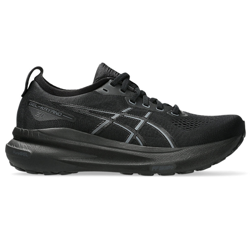 ASICS Gel-Kayano 31 Womens FOOTWEAR - Womens Stability Cushioned BLACK/BLACK