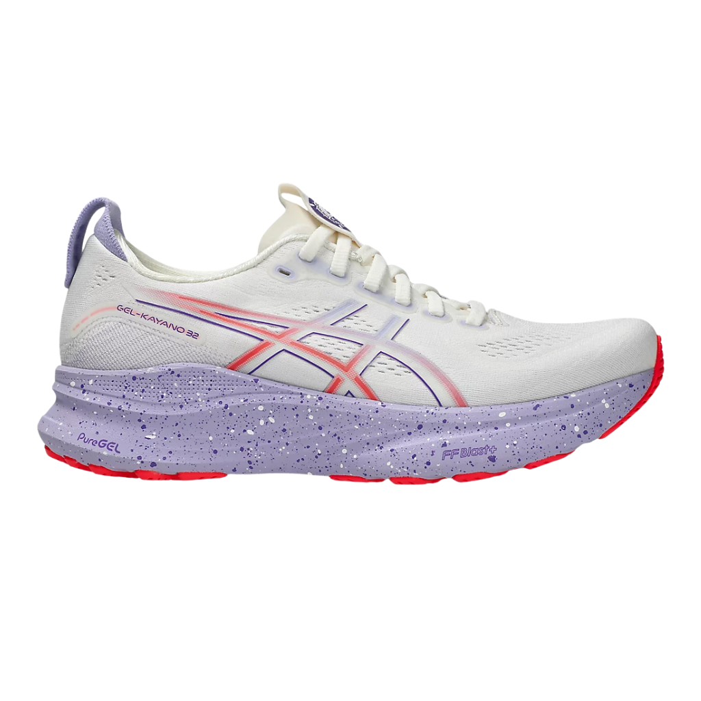 ASICS Gel-Kayano 32 Tokyo Women's FOOTWEAR - Womens Stability CREAM/EDO PURPLE