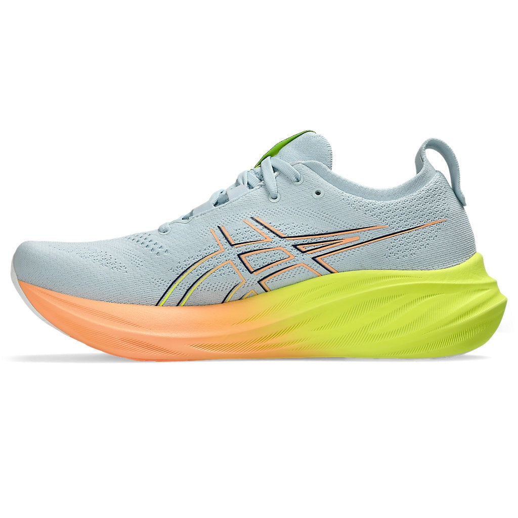 ASICS Gel-Nimbus 26 Paris Mens FOOTWEAR - Mens Neutral Cushioned COOL GREY/SAFETY YELLOW