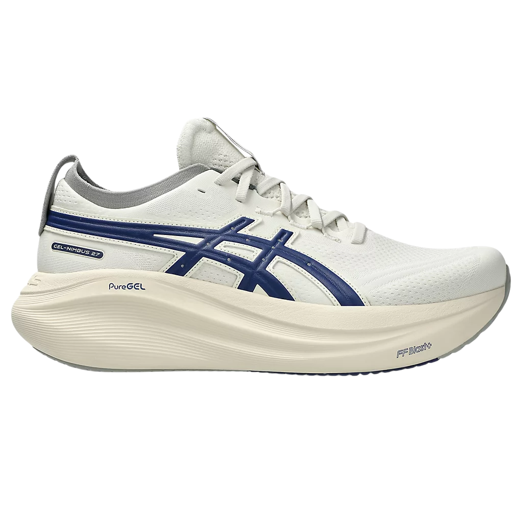 ASICS Gel-Nimbus 27 ATC Womens FOOTWEAR - Womens Neutral Cushioned BIRCH/INDIGO BLUE