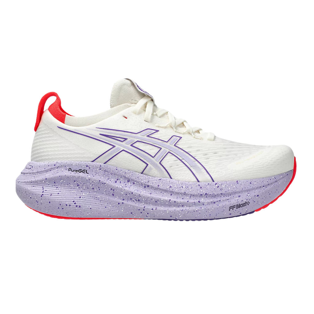 ASICS Gel-Nimbus 27 Tokyo Women's FOOTWEAR - Womens Neutral Cushioned CREAM/EDO PURPLE