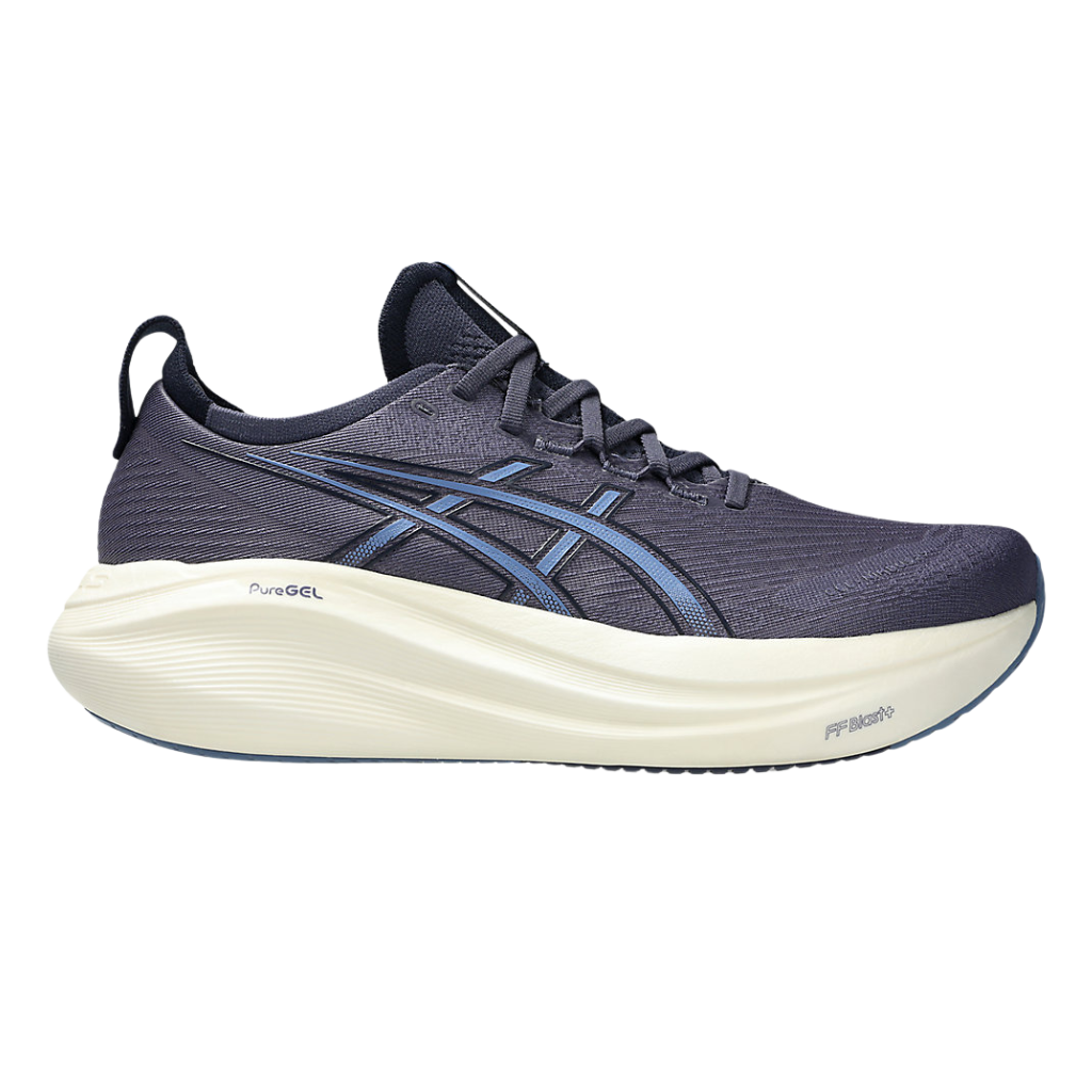 ASICS Gel-Nimbus 27 Wide (2E) Mens FOOTWEAR - Mens Neutral Cushioned INDIGO FOG/DENIM BLUE