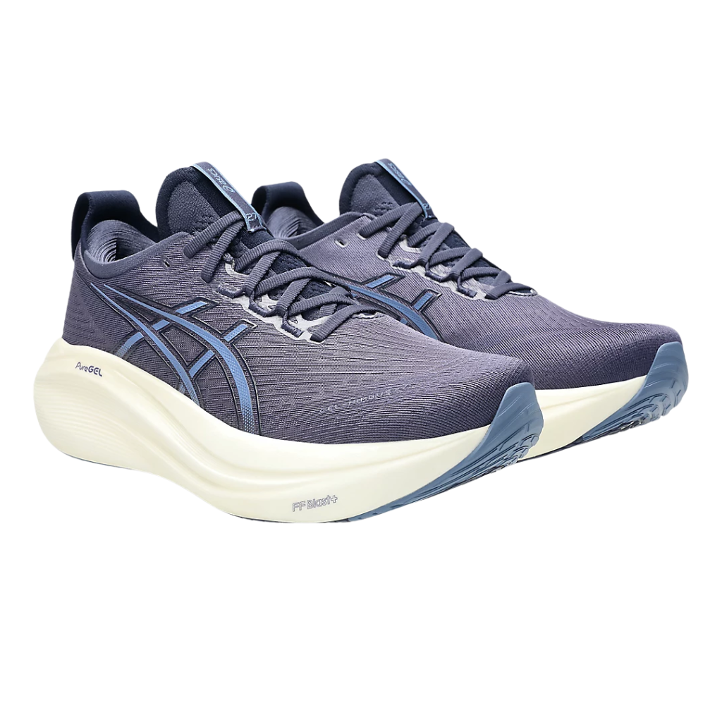 ASICS Gel-Nimbus 27 Wide (2E) Mens FOOTWEAR - Mens Neutral Cushioned INDIGO FOG/DENIM BLUE