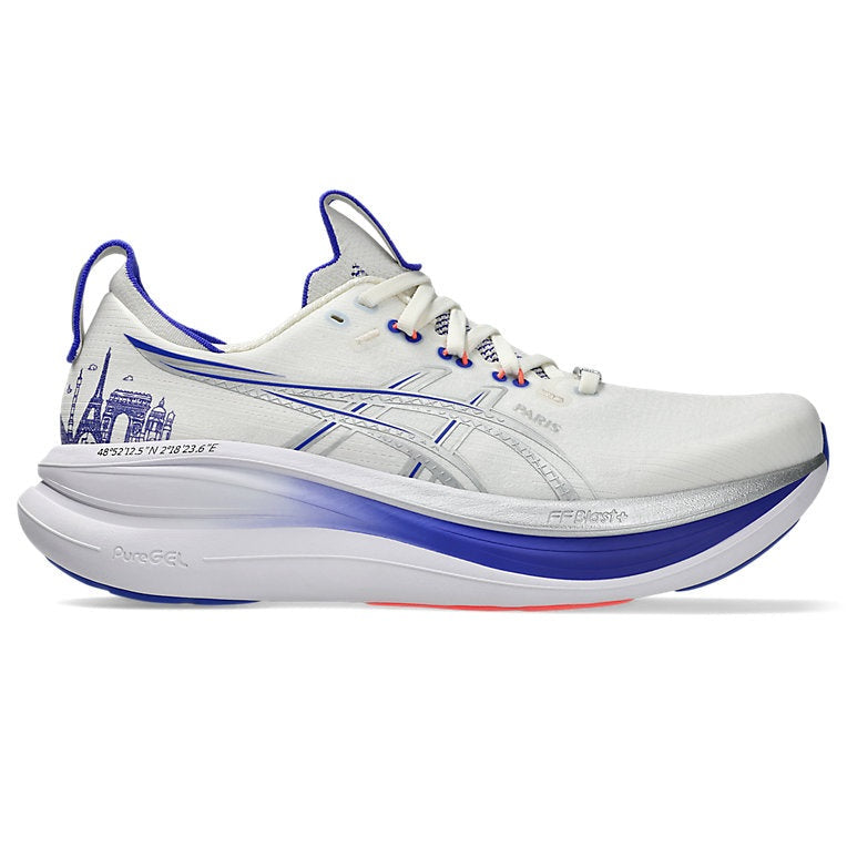 ASICS Gel-Nimbus 28 Paris Unisex FOOTWEAR - Unisex Neutral Cushioned CREAM/PURE SILVER