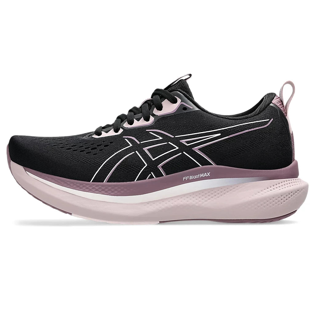 ASICS Glideride Max Womens FOOTWEAR - Womens Neutral Cushioned BLACK/PALE PINK