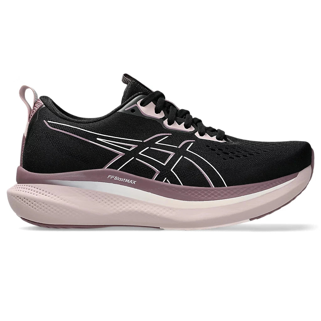 ASICS Glideride Max Womens FOOTWEAR - Womens Neutral Cushioned BLACK/PALE PINK