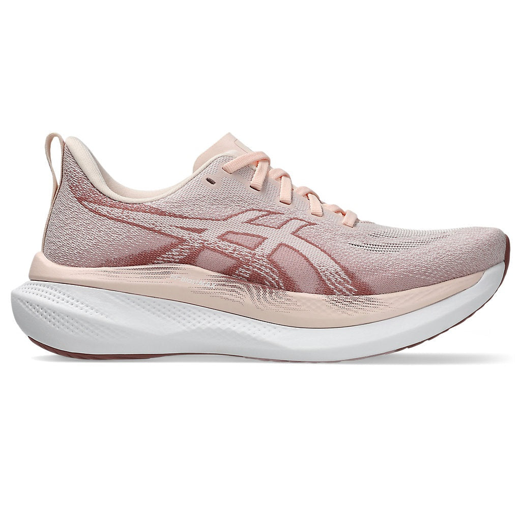 ASICS Glideride Max 2 Women's FOOTWEAR - Womens Neutral Cushioned PEARL PINK/DUSTY RED