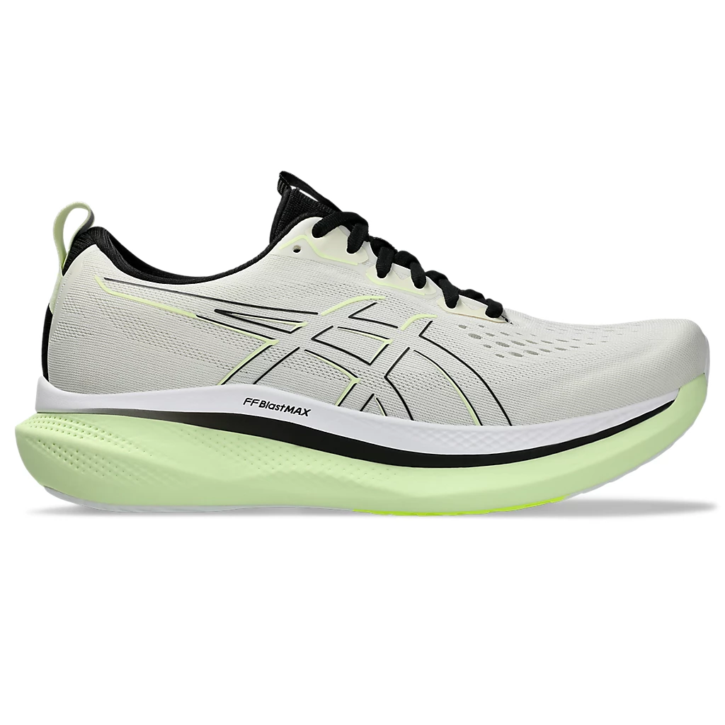 ASICS Glideride Max Wide Mens FOOTWEAR - Mens Neutral Cushioned BIRCH/BLACK