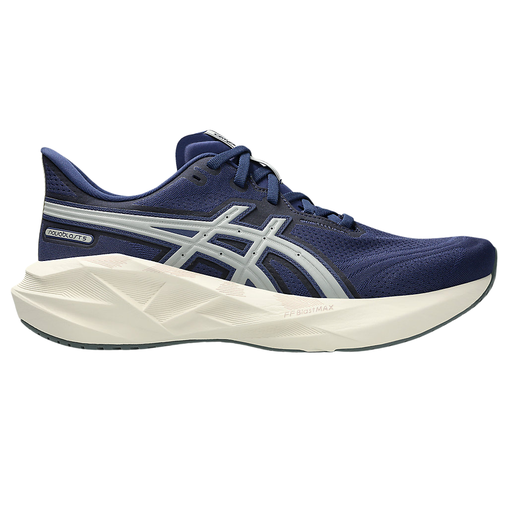 ASICS Novablast 5 ATC Mens FOOTWEAR - Mens Neutral Cushioned INDIGO BLUE/SEAL GREY