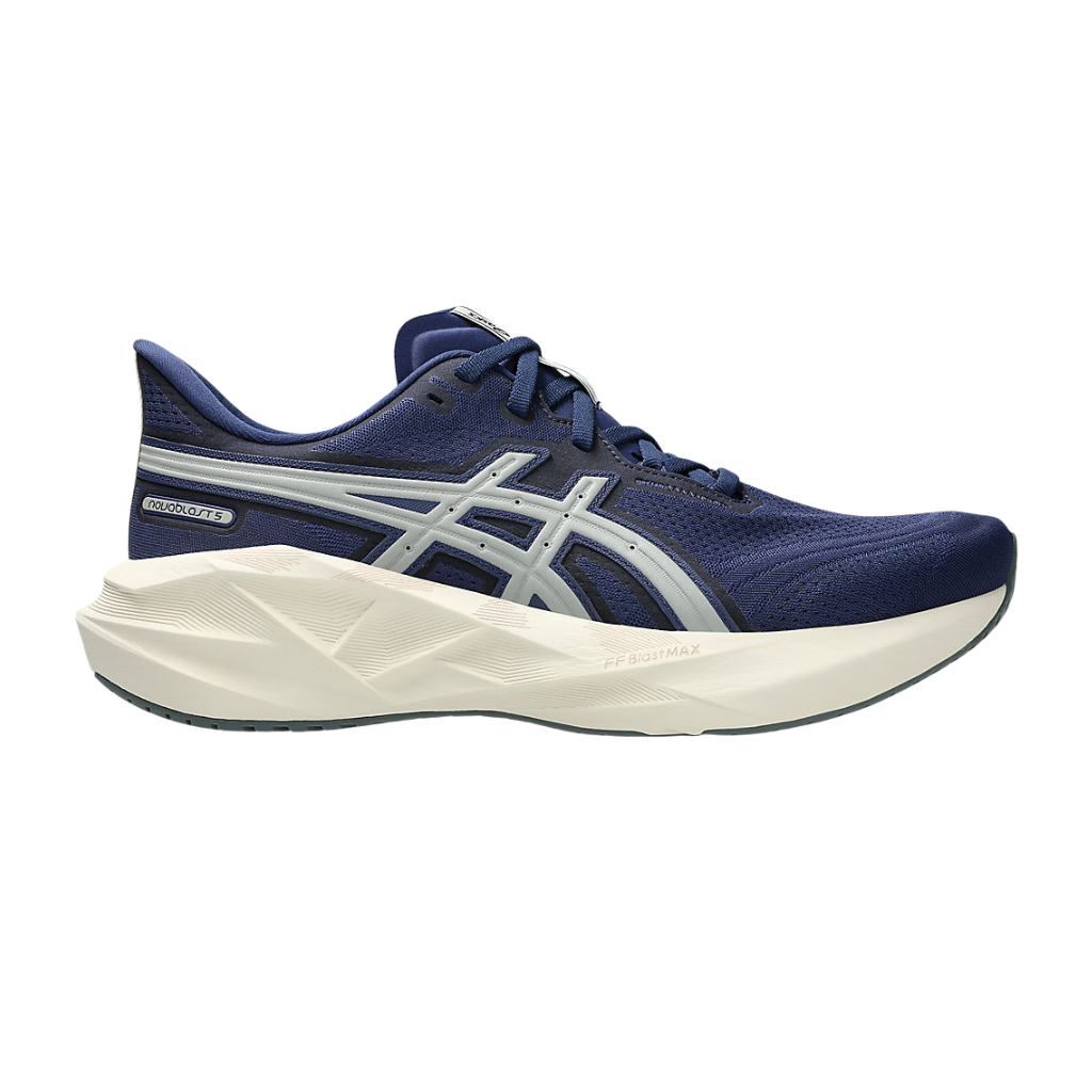 ASICS Novablast 5 ATC Women's FOOTWEAR - Womens Neutral Cushioned INDIGO BLUE/SEAL GREY