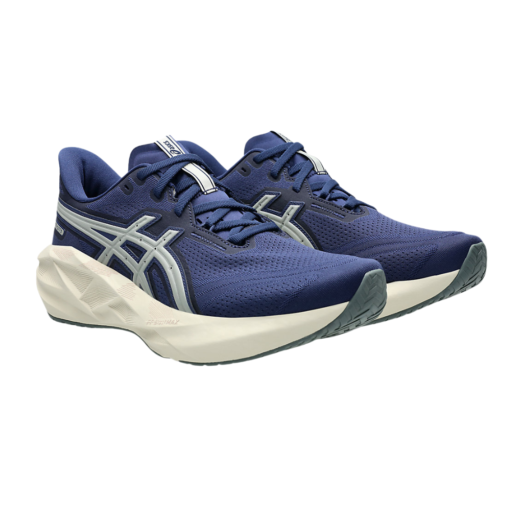 ASICS Novablast 5 ATC Women's FOOTWEAR - Womens Neutral Cushioned INDIGO BLUE/SEAL GREY