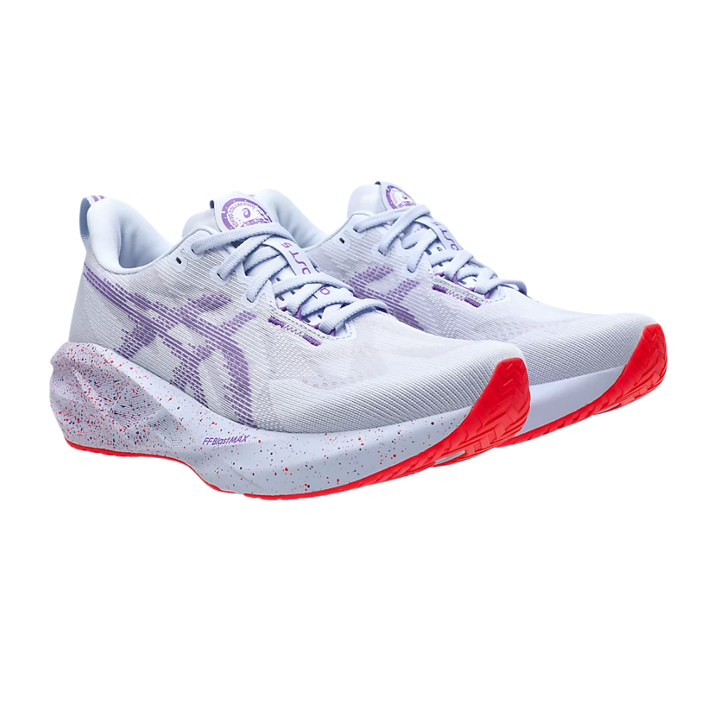 ASICS Novablast 5 Tokyo Men's FOOTWEAR - Mens Neutral Cushioned BLUE FADE/EDO PURPLE