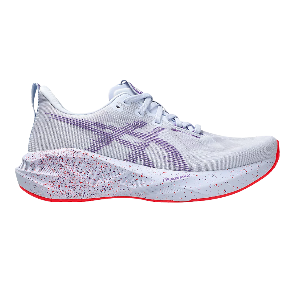 ASICS Novablast 5 Tokyo Men's FOOTWEAR - Mens Neutral Cushioned BLUE FADE/EDO PURPLE