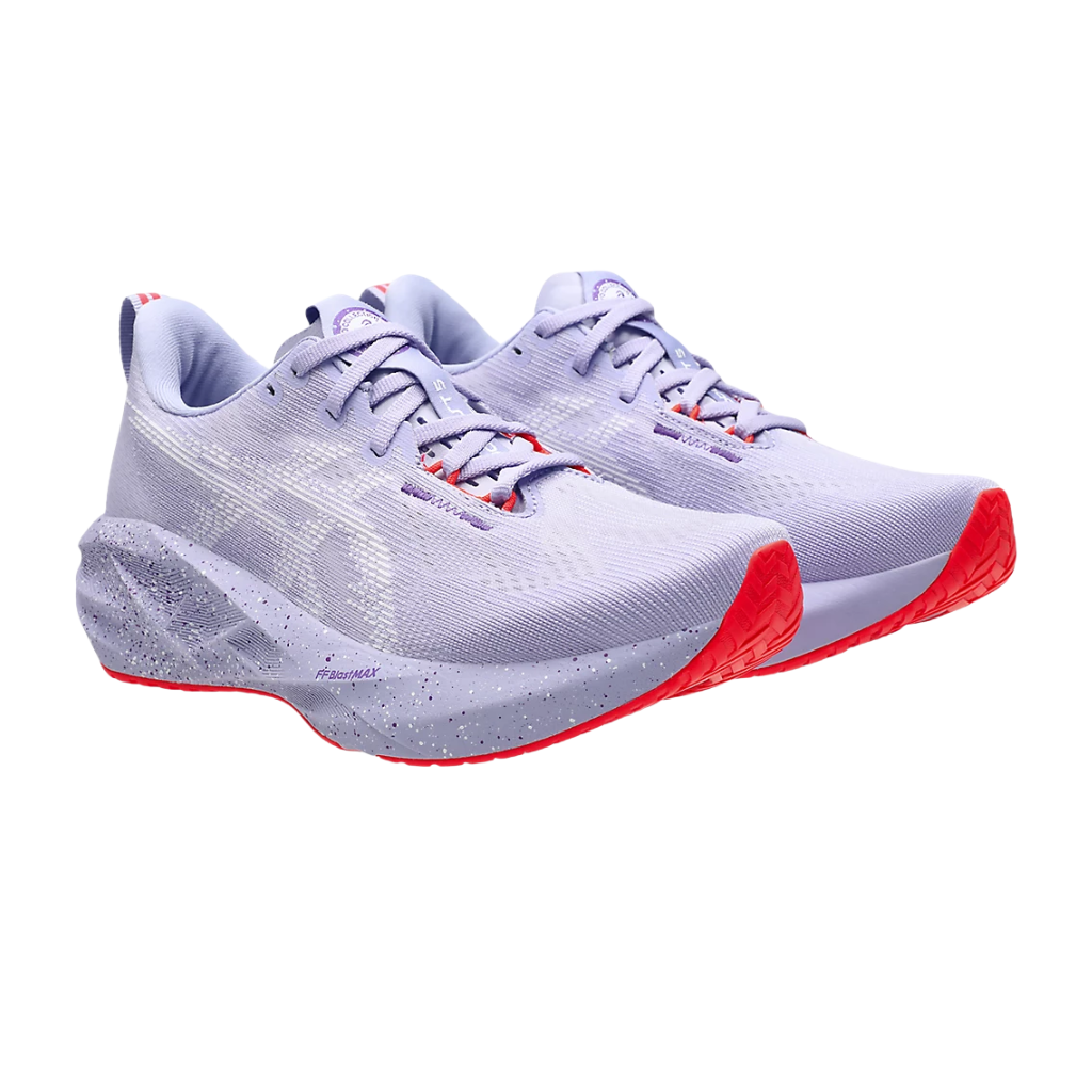 ASICS Novablast 5 Tokyo Women's FOOTWEAR - Womens Neutral Cushioned VAPOR/EDO PURPLE