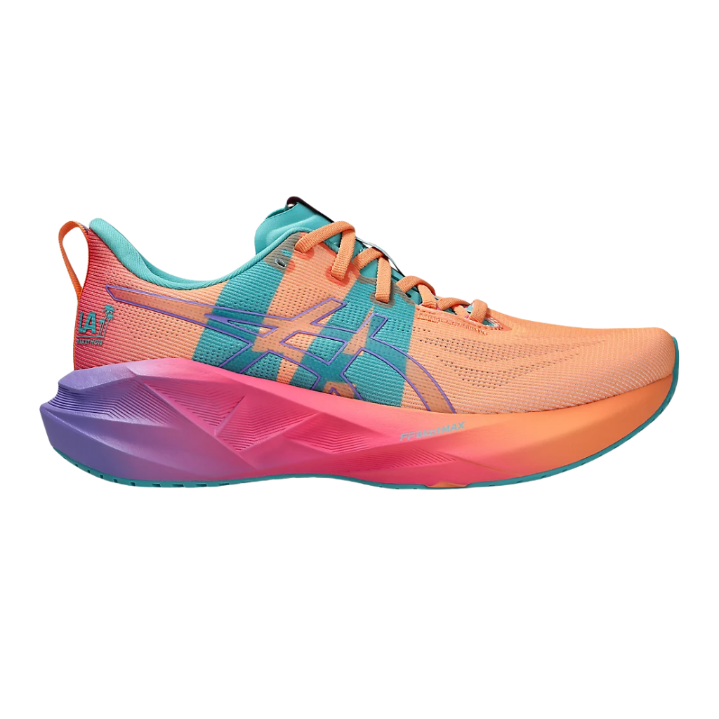 ASICS Novablast 5 Unisex FOOTWEAR - Unisex Lightweight MOJAVE/AMETHYST