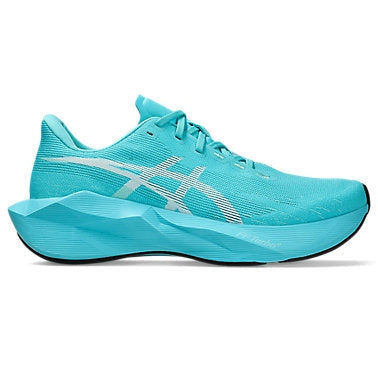 ASICS Novablast 6 Mens FOOTWEAR - Mens Neutral Cushioned ENERGY AQUA/WHITE