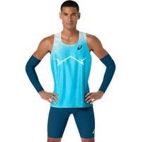 ASICS Metaspeed Singlet Mens APPAREL - Mens Singlets AQUARIUM
