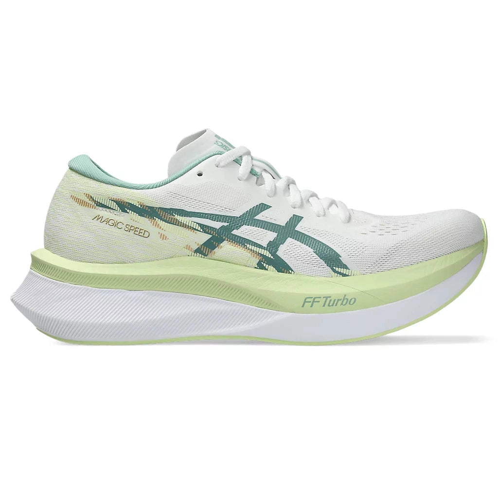 ASICS Magic Speed 4 Womens FOOTWEAR - Womens Carbon Plate WHITE/CELADON