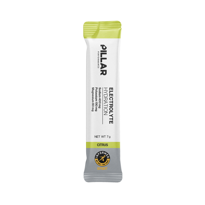 Pillar Performance Electrolyte Hydration NUTRITION - Energy and Recovery Powder SACHET