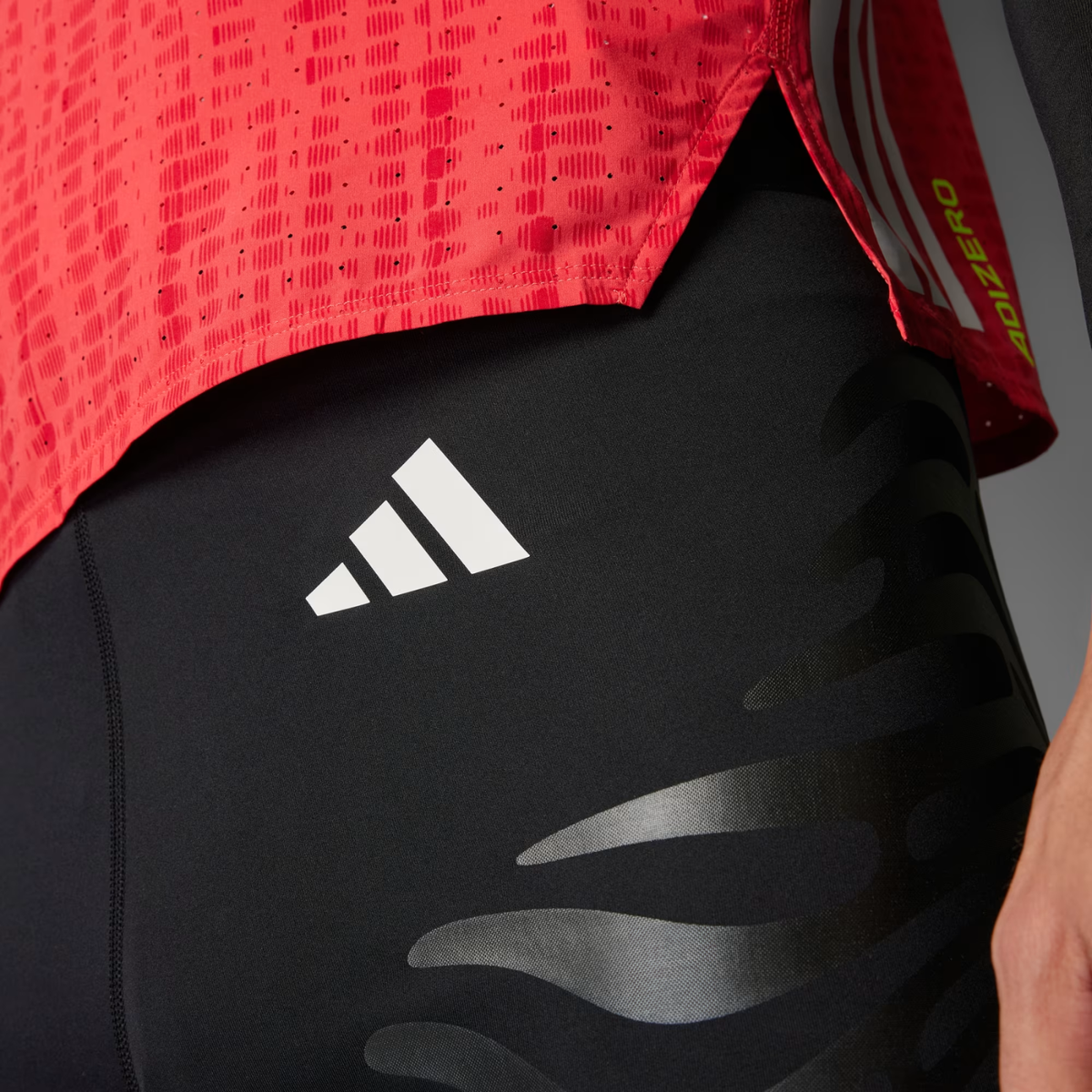 Adizero Control Running Short Leggings Mens APPAREL - Mens Tights