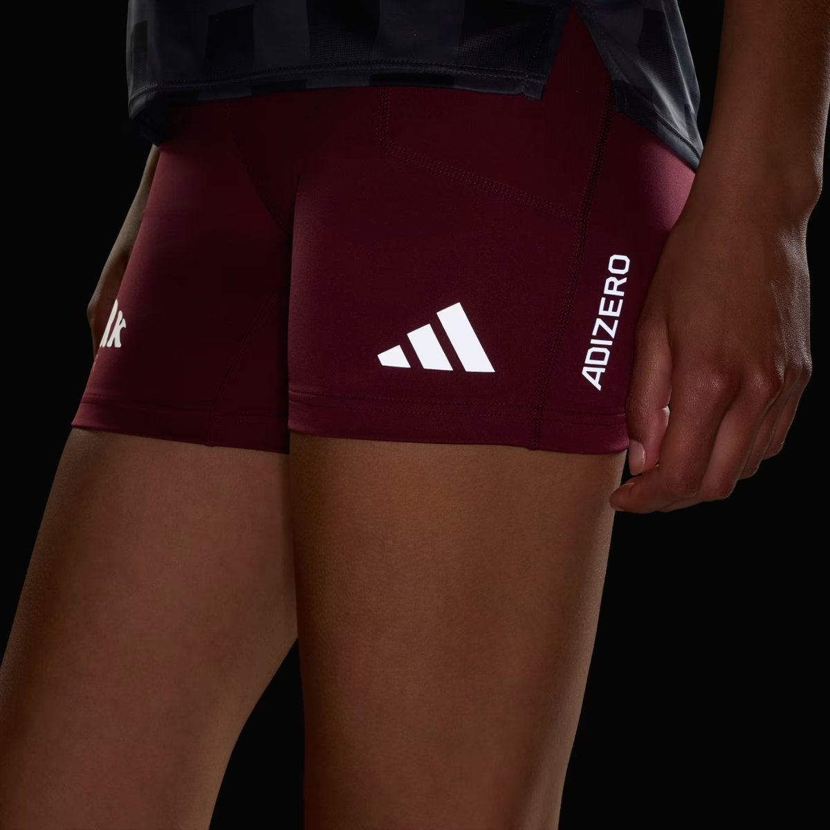 Adizero NYC Running Short Leggings Womens APPAREL - Womens Tights