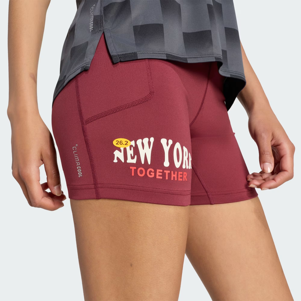 Adizero NYC Running Short Leggings Womens APPAREL - Womens Tights