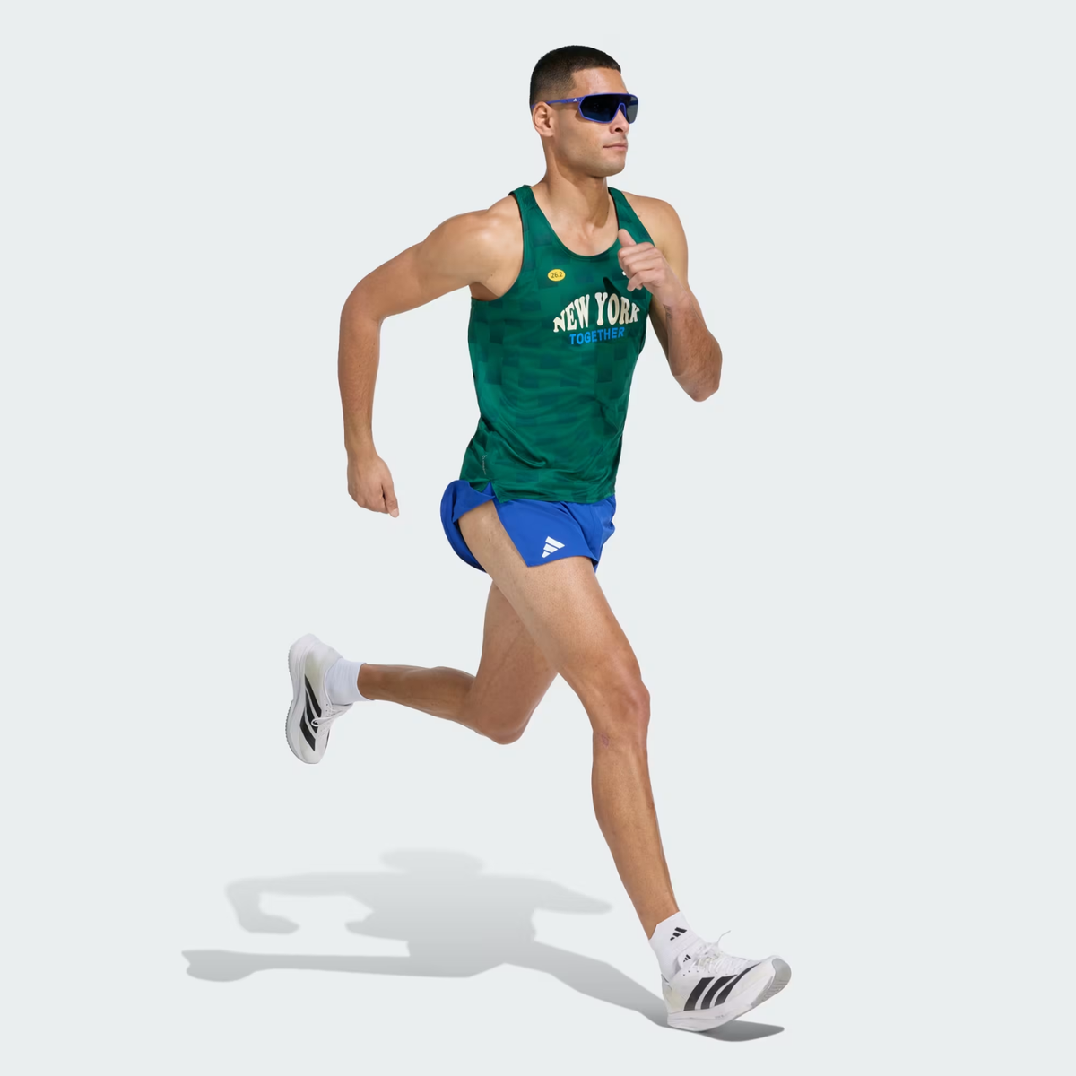 Adizero NYC Running Singlet Mens APPAREL - Mens Singlets