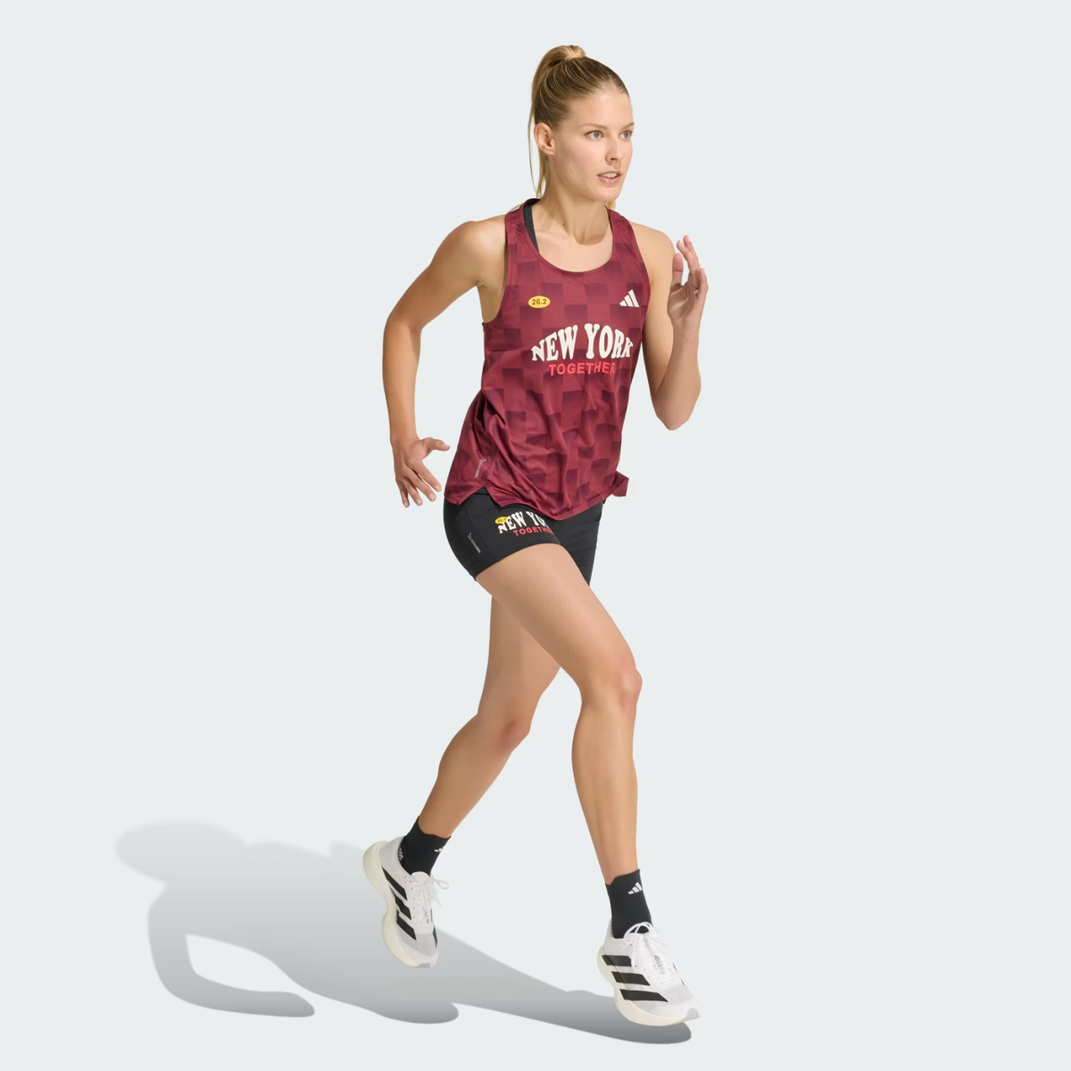 Adizero NYC Running Singlet Womens APPAREL - Womens Singlets