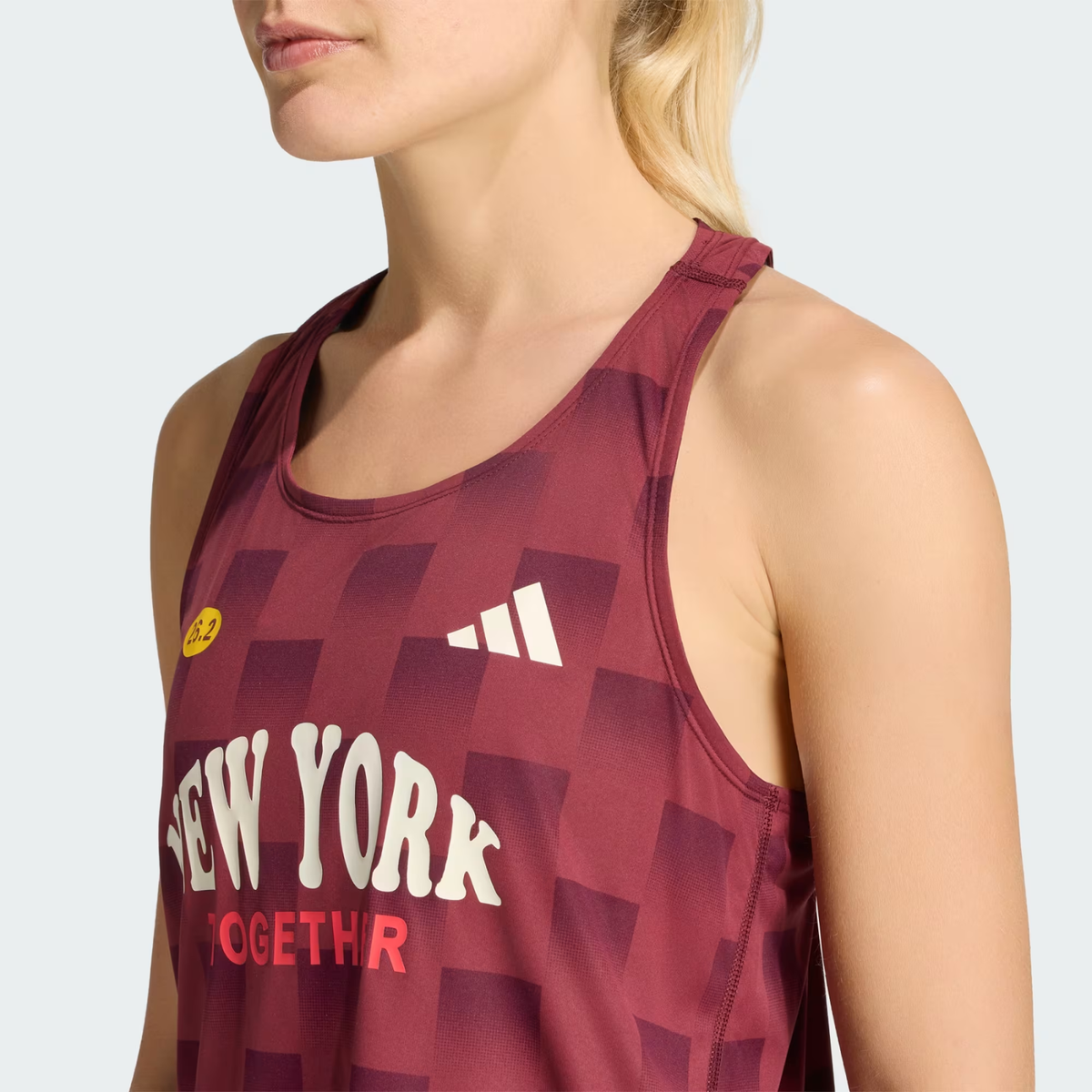 Adizero NYC Running Singlet Womens APPAREL - Womens Singlets