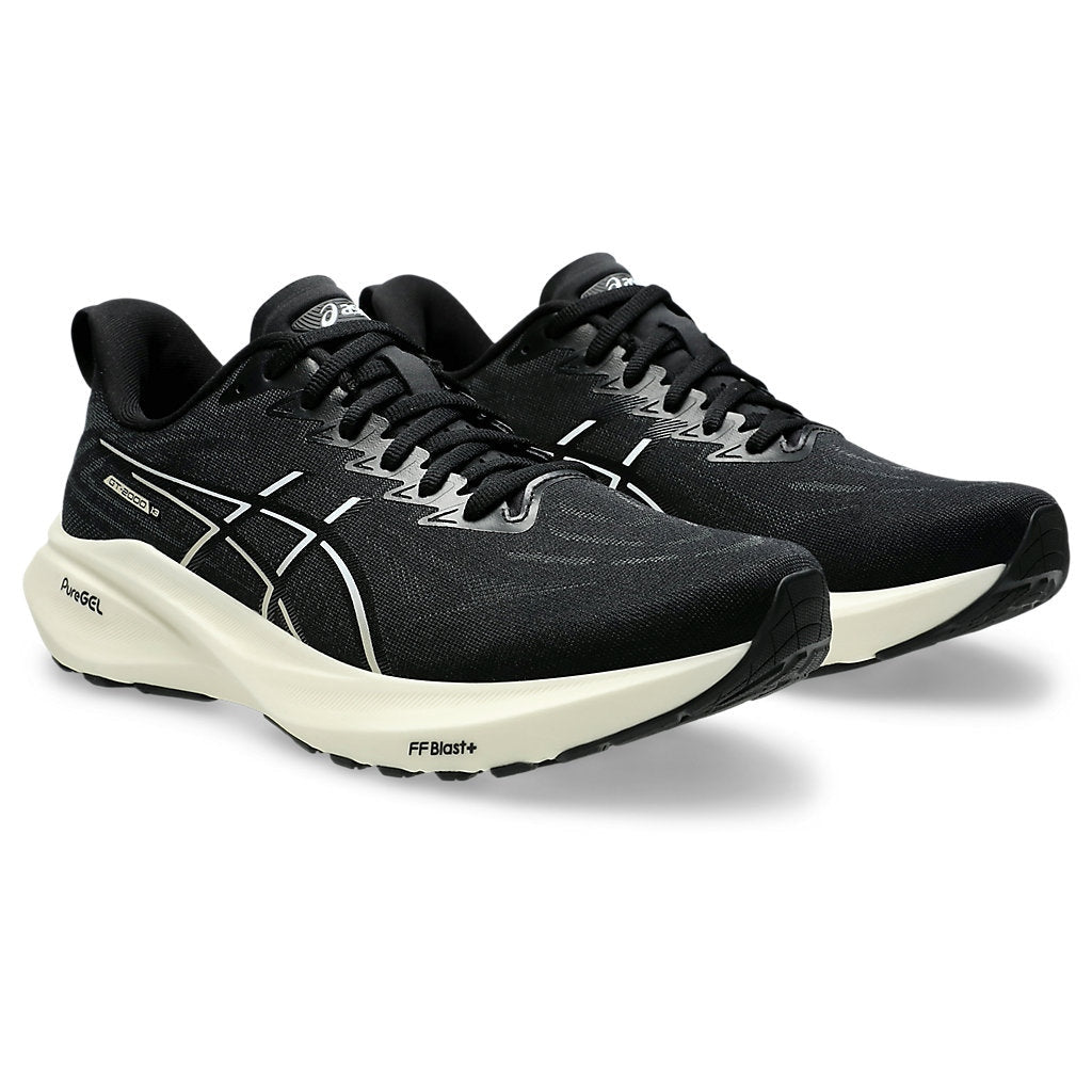ASICS GT-2000 13 Mens FOOTWEAR - Mens Stability BLACK/WHITE