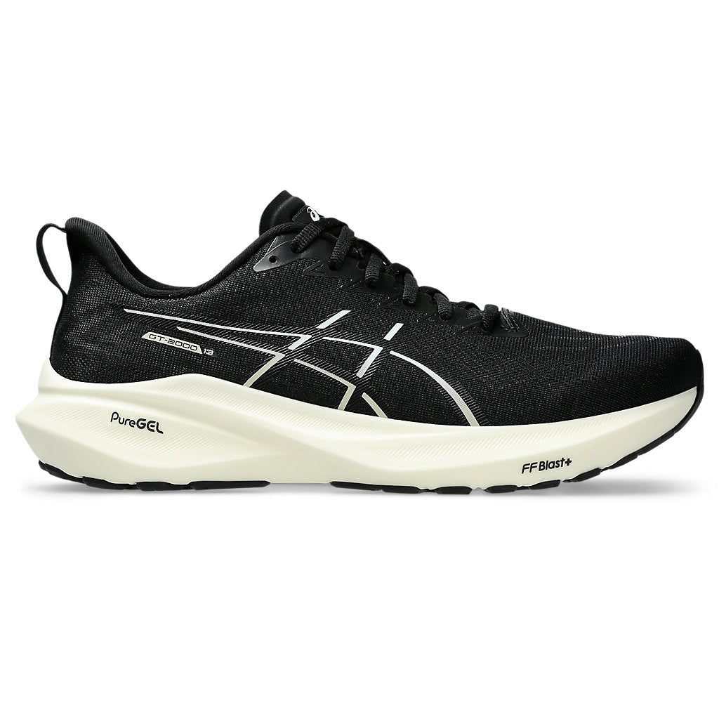 ASICS GT-2000 13 Mens FOOTWEAR - Mens Stability BLACK/WHITE