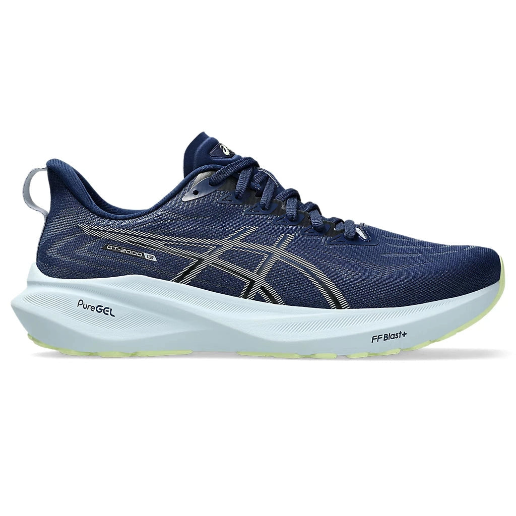 ASICS GT-2000 13 Wide Mens FOOTWEAR - Mens Stability BLUE EXPANSE / GREY BLUE
