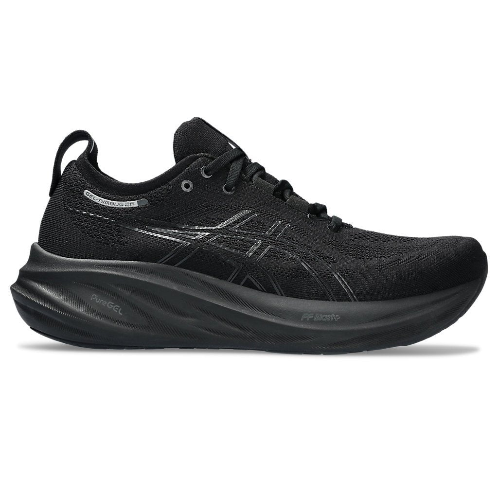 ASICS Gel-Nimbus 26 Mens FOOTWEAR - Mens Neutral Cushioned BLACK/BLACK