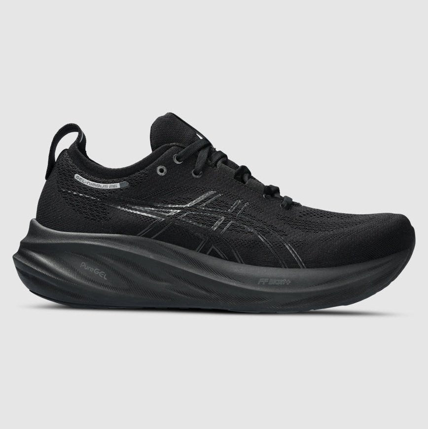 ASICS Gel-Nimbus 26 Womens FOOTWEAR - Womens Neutral Cushioned BLACK/BLACK