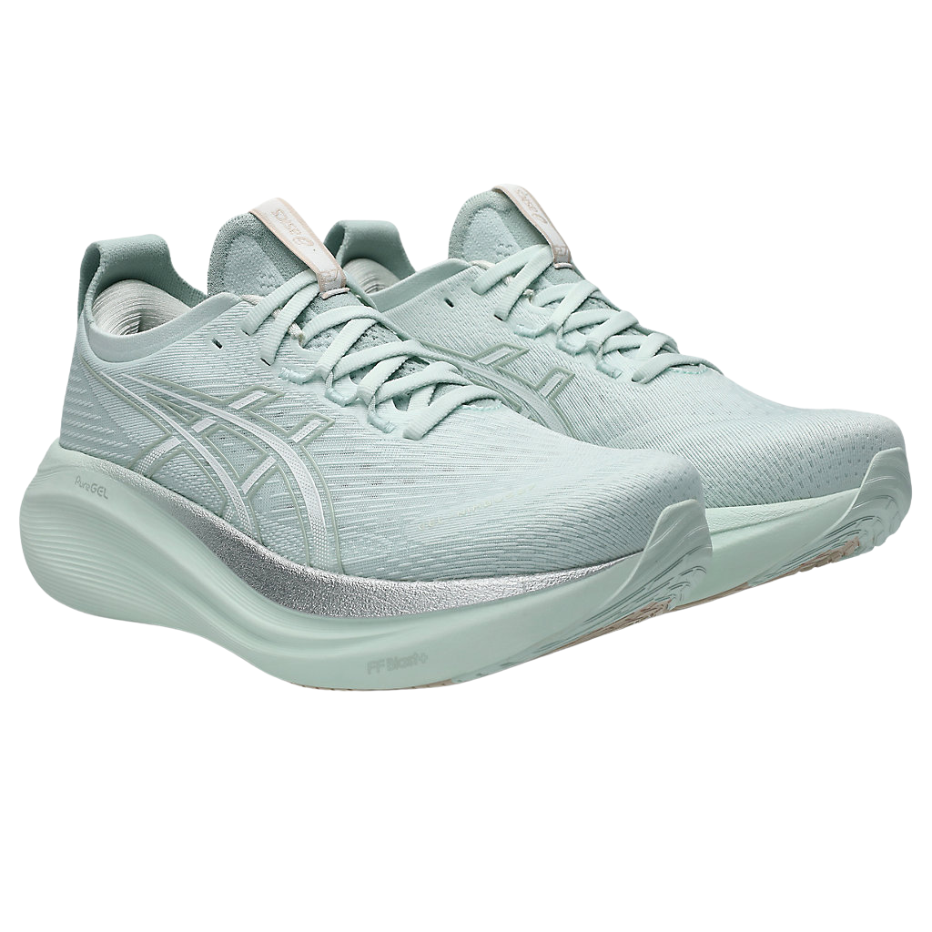 ASICS Gel-Nimbus 27 Womens FOOTWEAR - Womens Neutral Cushioned PURE AQUA/WHITE