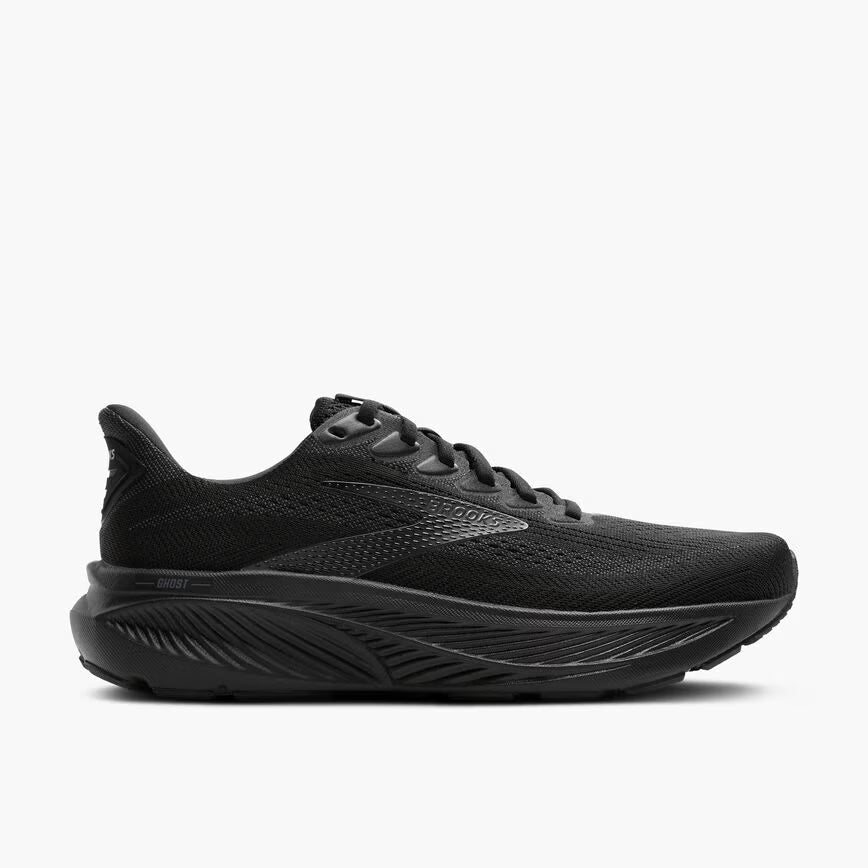 BROOKS Ghost 17 Mens FOOTWEAR - Mens Neutral BLACK/BLACK/EBONY