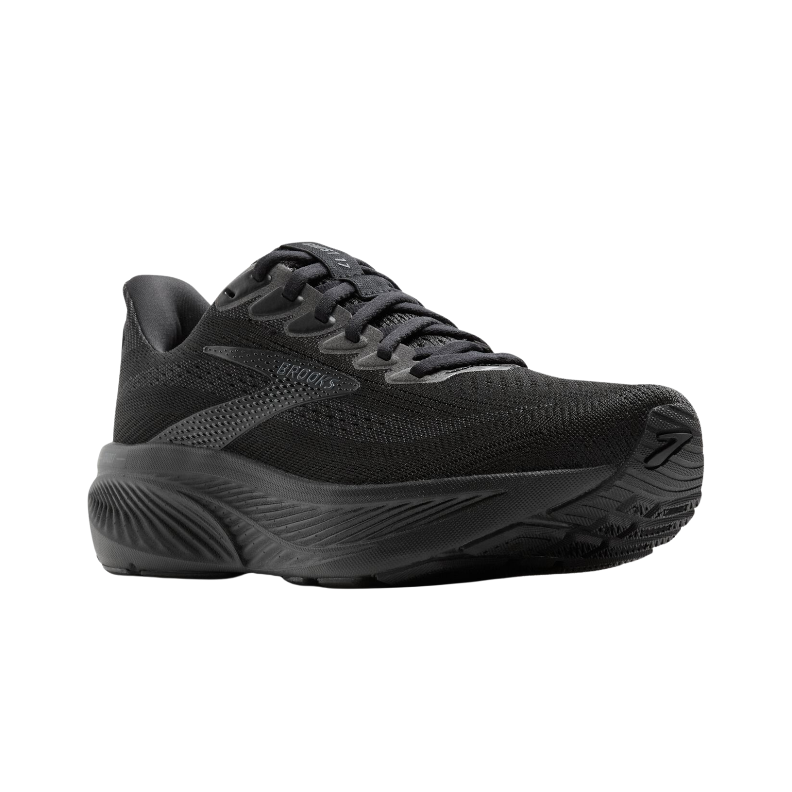 BROOKS Ghost 17 Wide (2E) Mens FOOTWEAR - Mens Neutral BLACK/BLACK/EBONY