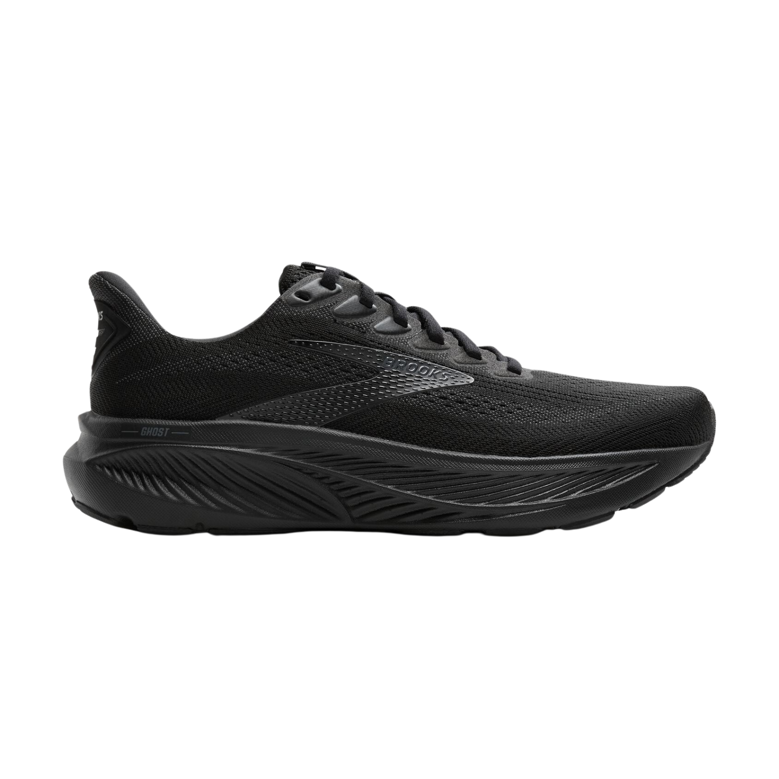 BROOKS Ghost 17 Wide (D) Womens FOOTWEAR - Womens Neutral BLACK/BLACK/EBONY
