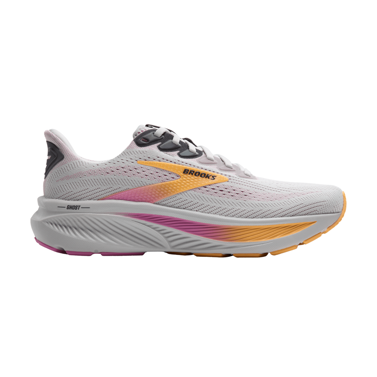 BROOKS Ghost 17 Womens FOOTWEAR - Womens Neutral OYSTER/APRICOT/PINK
