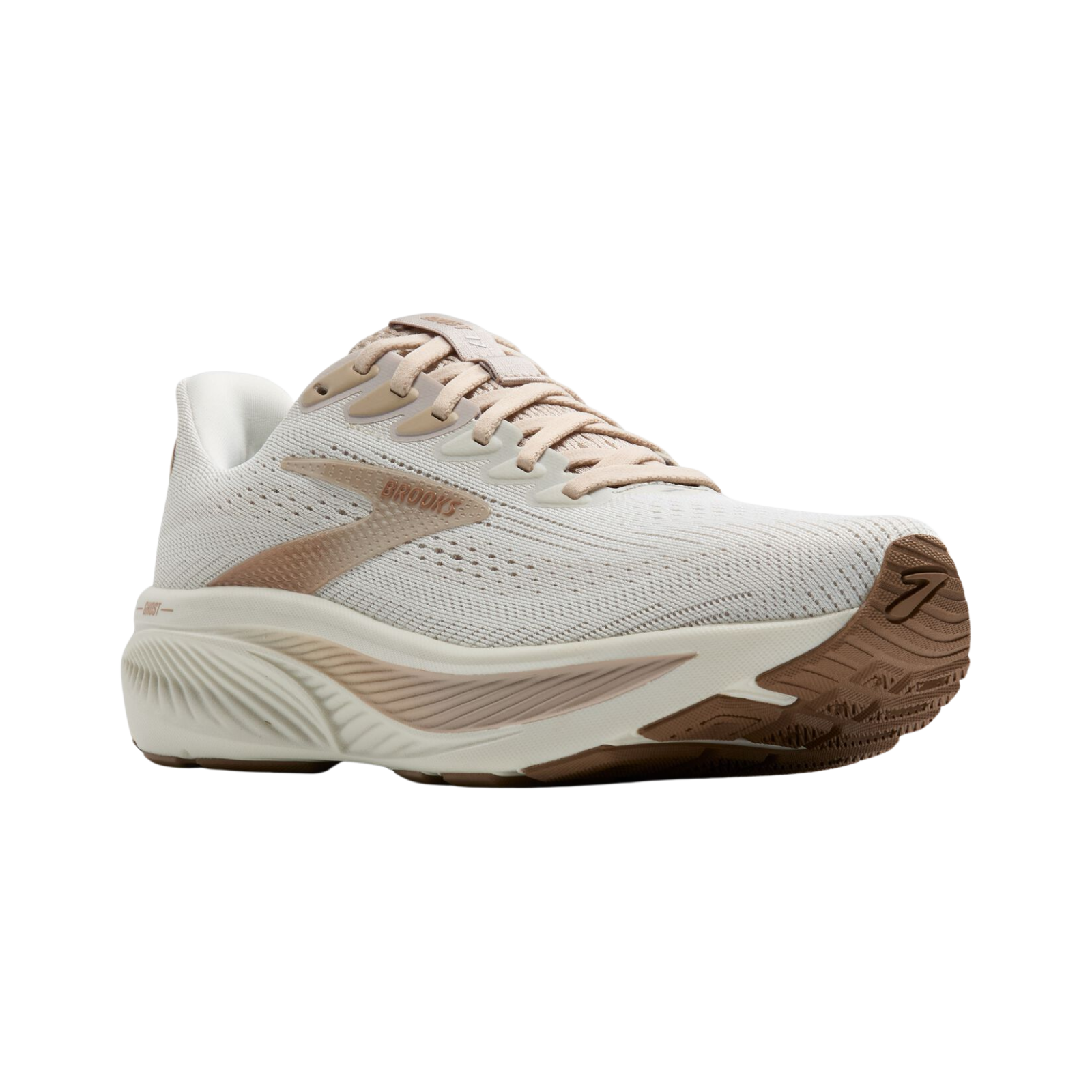 BROOKS Ghost 17 Womens FOOTWEAR - Womens Neutral GREY/CHATEAU GREY/PORTABELLA