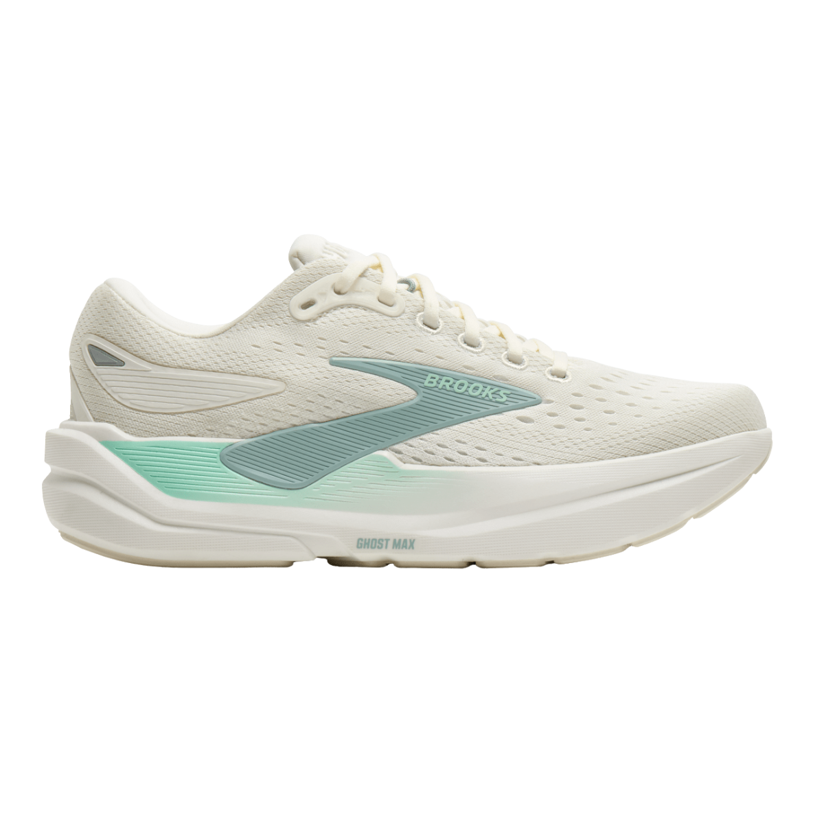 BROOKS Ghost Max 3 Womens FOOTWEAR - Mens Neutral Cushioned COCONUT/YUCCA/GRAY MIST