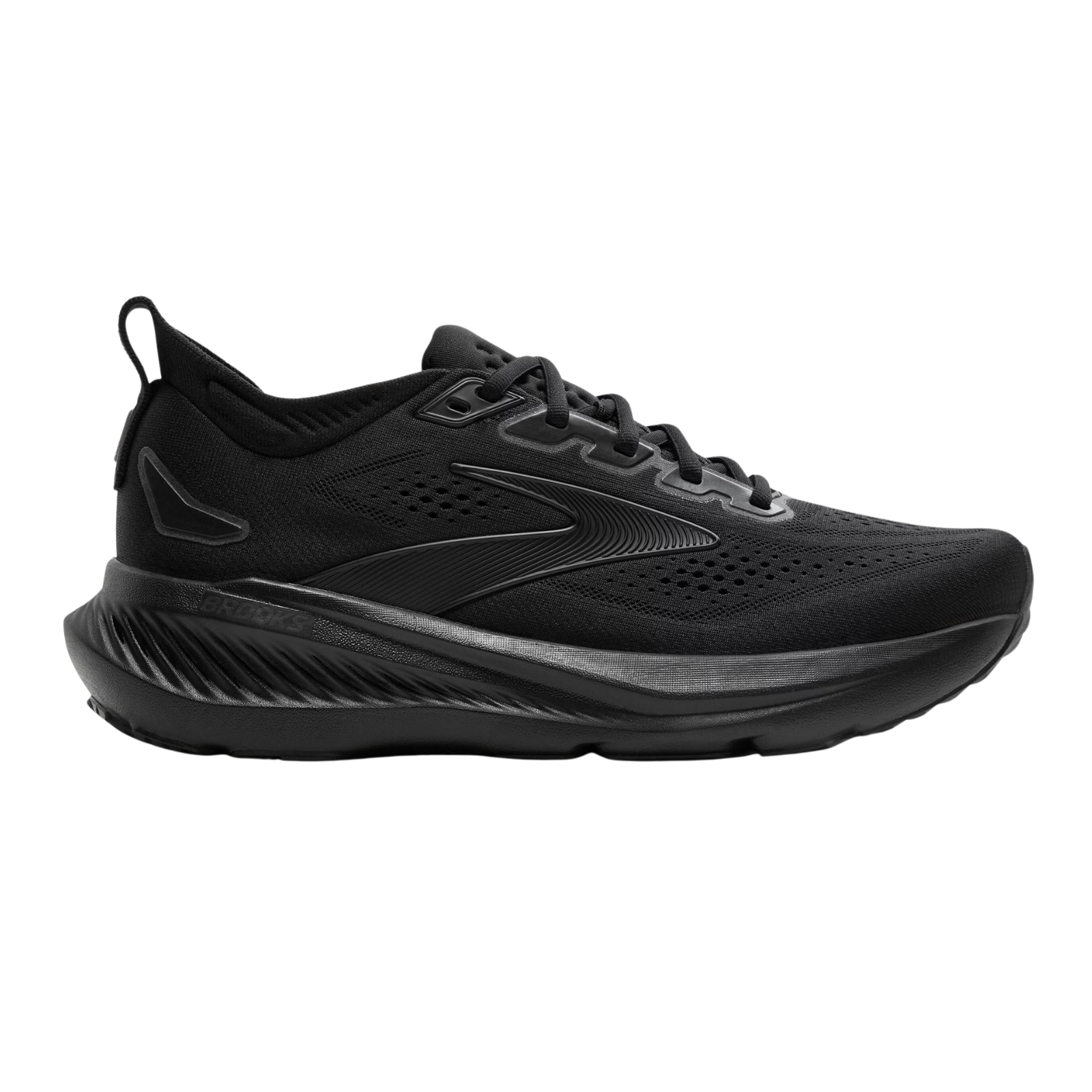 BROOKS Glycerin 23 Wide Women's FOOTWEAR - Womens Neutral Cushioned BLACK/BLACK/EBONY