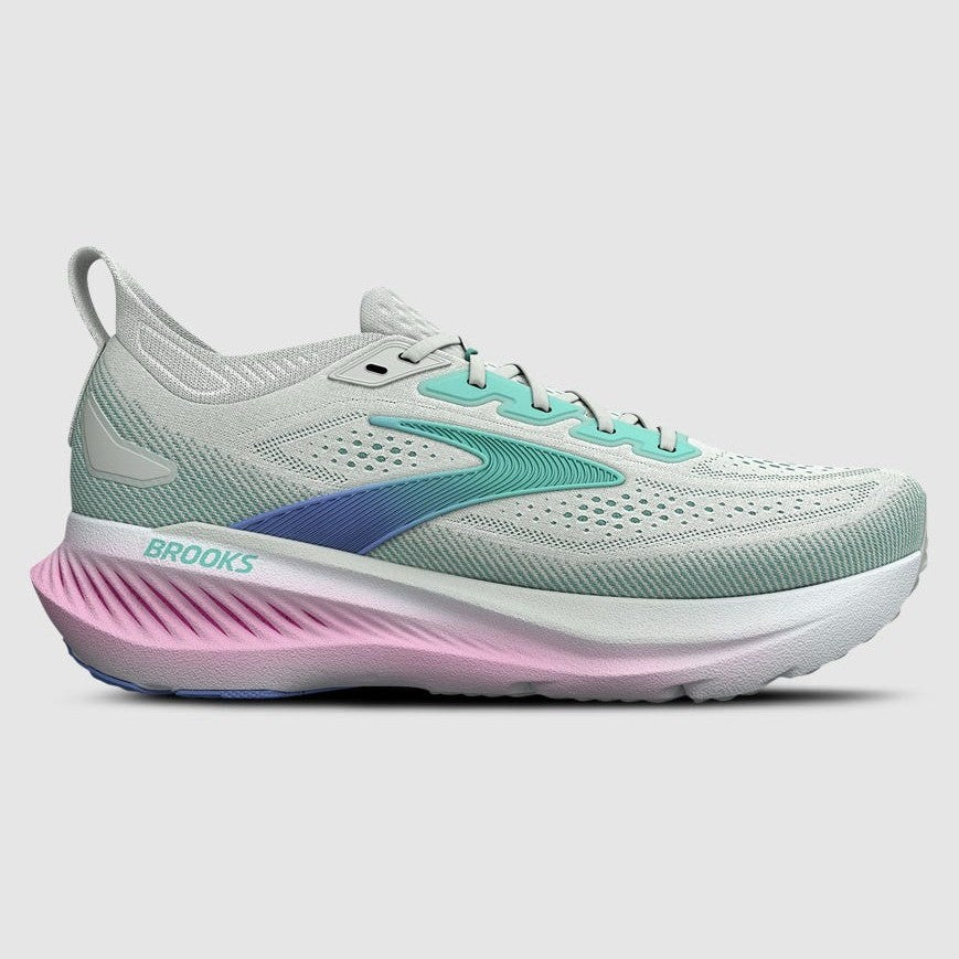 BROOKS Glycerin 23 Womens FOOTWEAR - Womens Neutral Cushioned BLUEWASH/YUCCA/BLAZING BELL