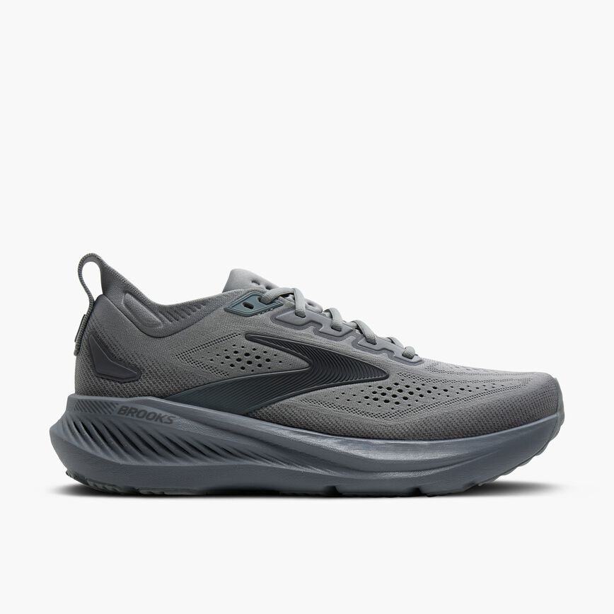 BROOKS Glycerin GTS 23 Mens FOOTWEAR - Mens Stability Cushioned GREY/BLACKENED PEARL/BLACK