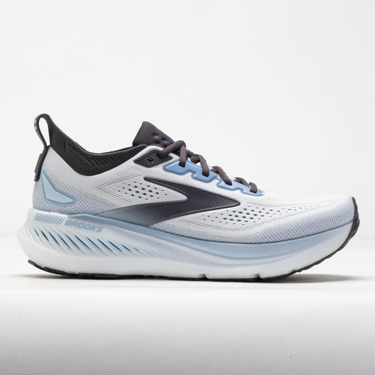 BROOKS Glycerin GTS 23 Mens FOOTWEAR - Mens Stability Cushioned WHITE/RAIN/BALTIC SEA