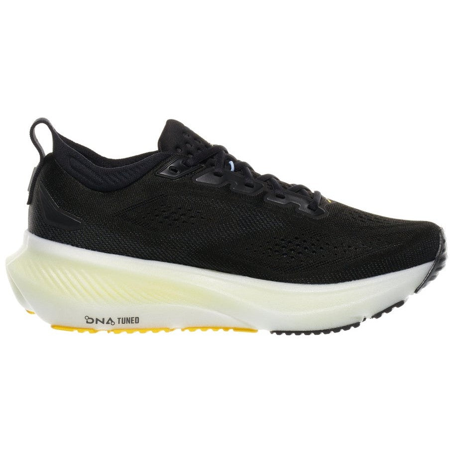BROOKS Glycerin GTS 23 Mens FOOTWEAR - Mens Stability Cushioned BLACK/CYBR YELLOW/NIGHT