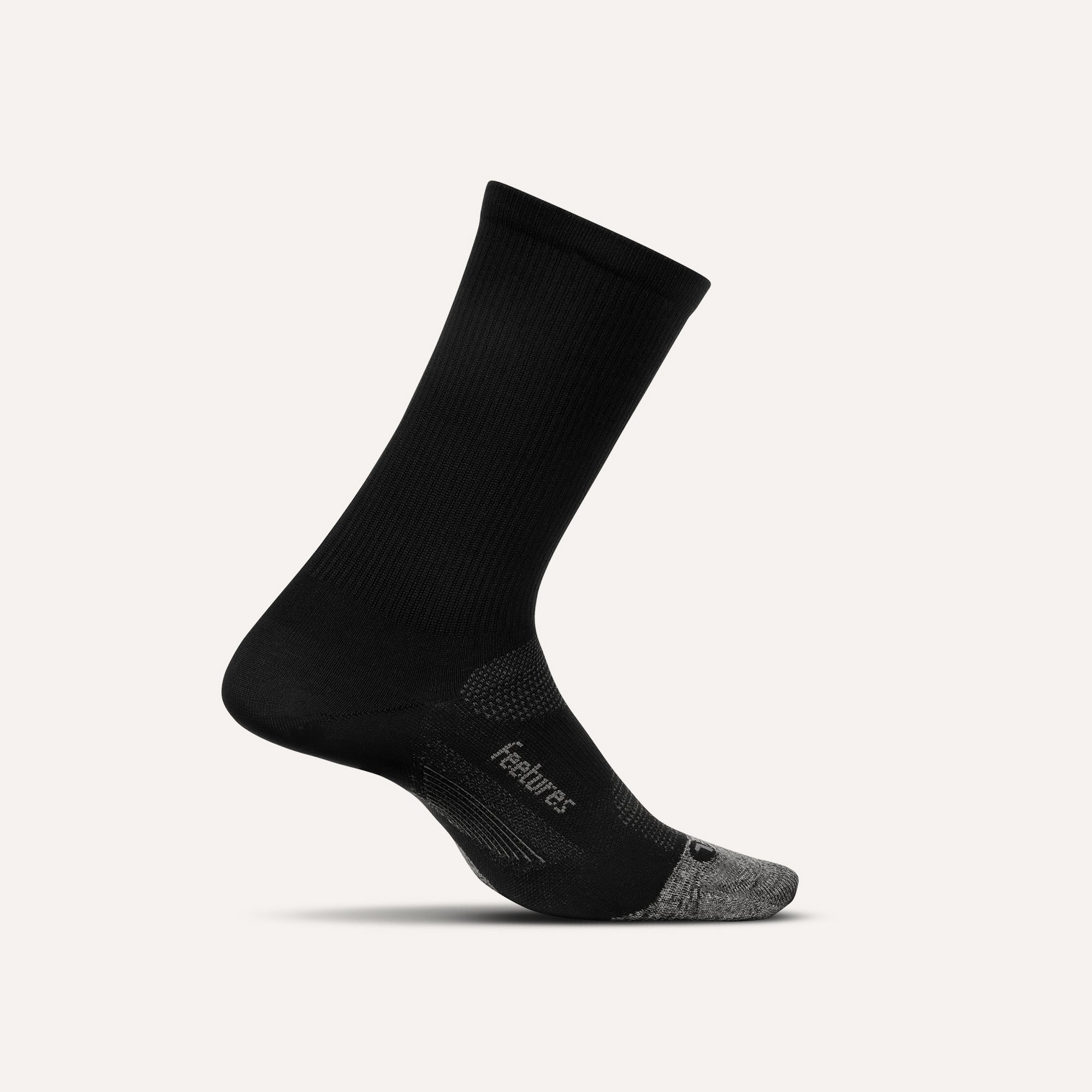 Feetures Elite Ultra Light Cushion Mini Crew GEAR - Socks BLACK