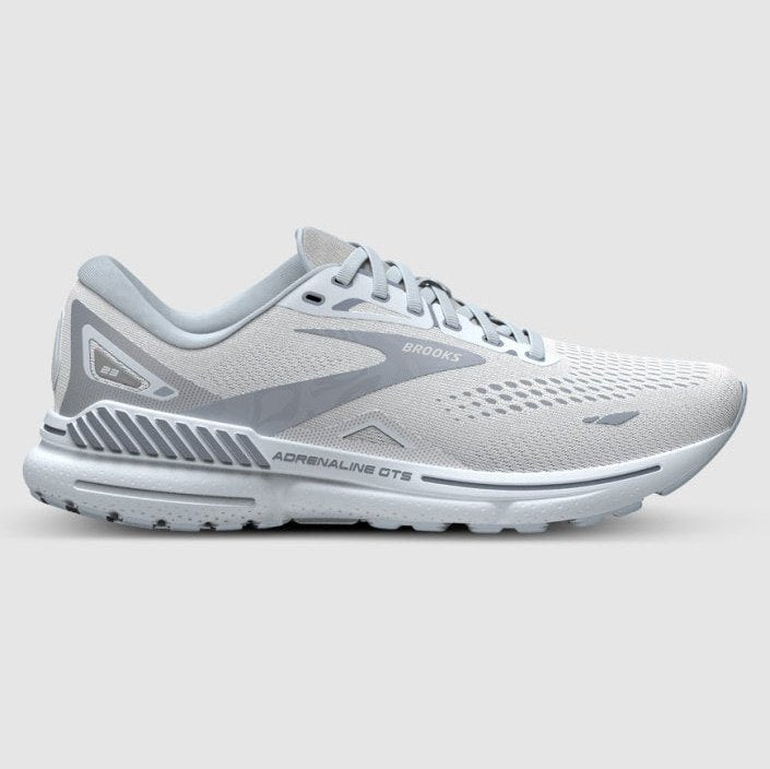 Brooks Adrenaline GTS 23 Womens FOOTWEAR - Womens Stability WHITE/ILLUSION BLUE